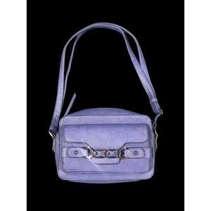 Navy Buckle Crossbody